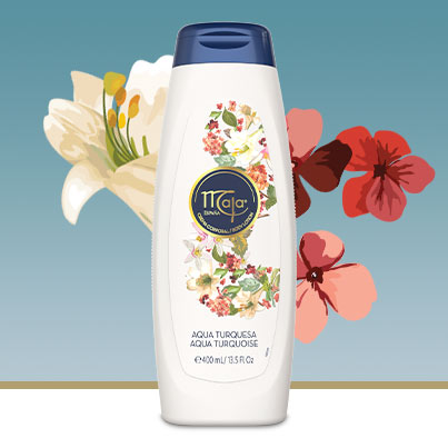 Crema Maja Aqua Turquesa 400ml